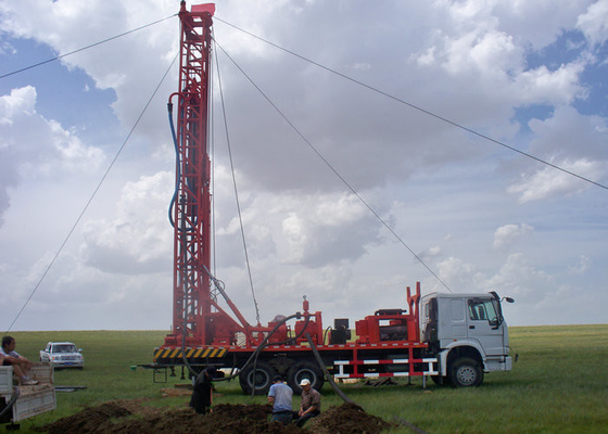 DTH Hammer 16500KG 650m Water Well Drilling Rig